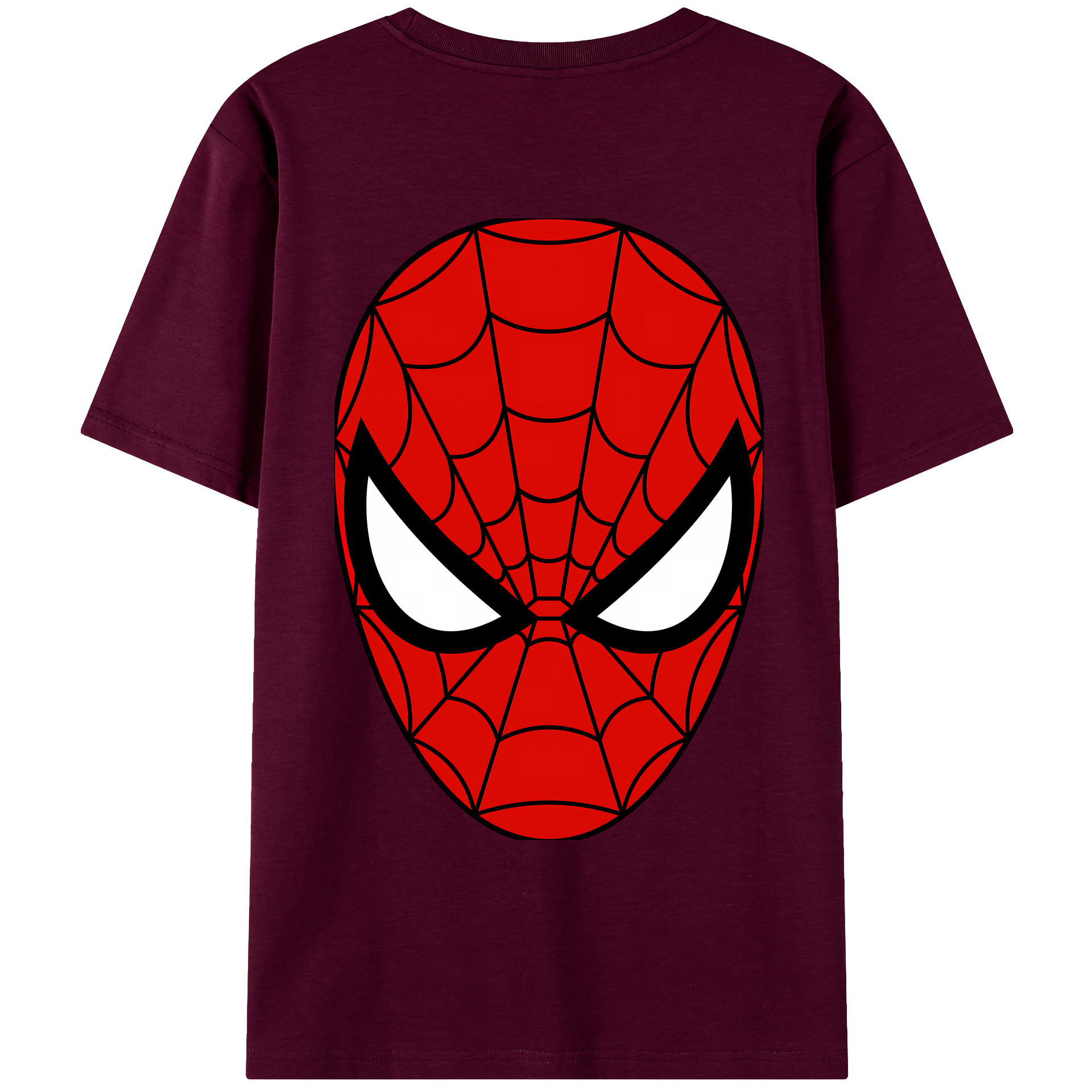 （画像用） Spider Man スパイダーマン レディース半袖Tシャツ(バックプリント)